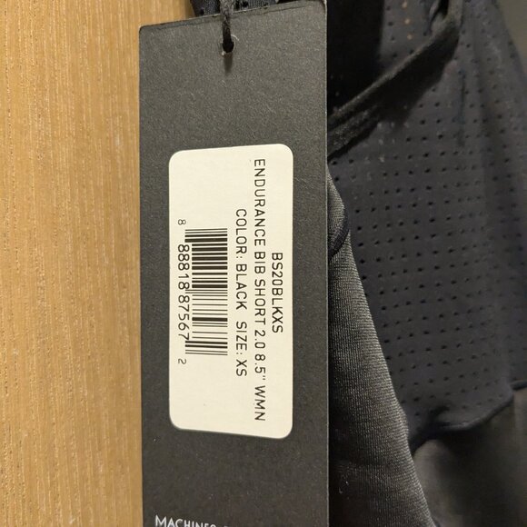 Black Women's Bike Shorts - Picture 3 of 6